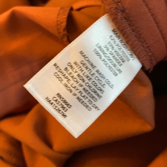 Women’s halogen dark rust coloured pant - Picture 8 of 8